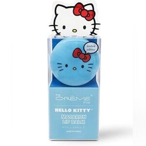 The Crème Shop X Hello Kitty Macaron Lip Balm Factory Sealed NIB Limited Edition